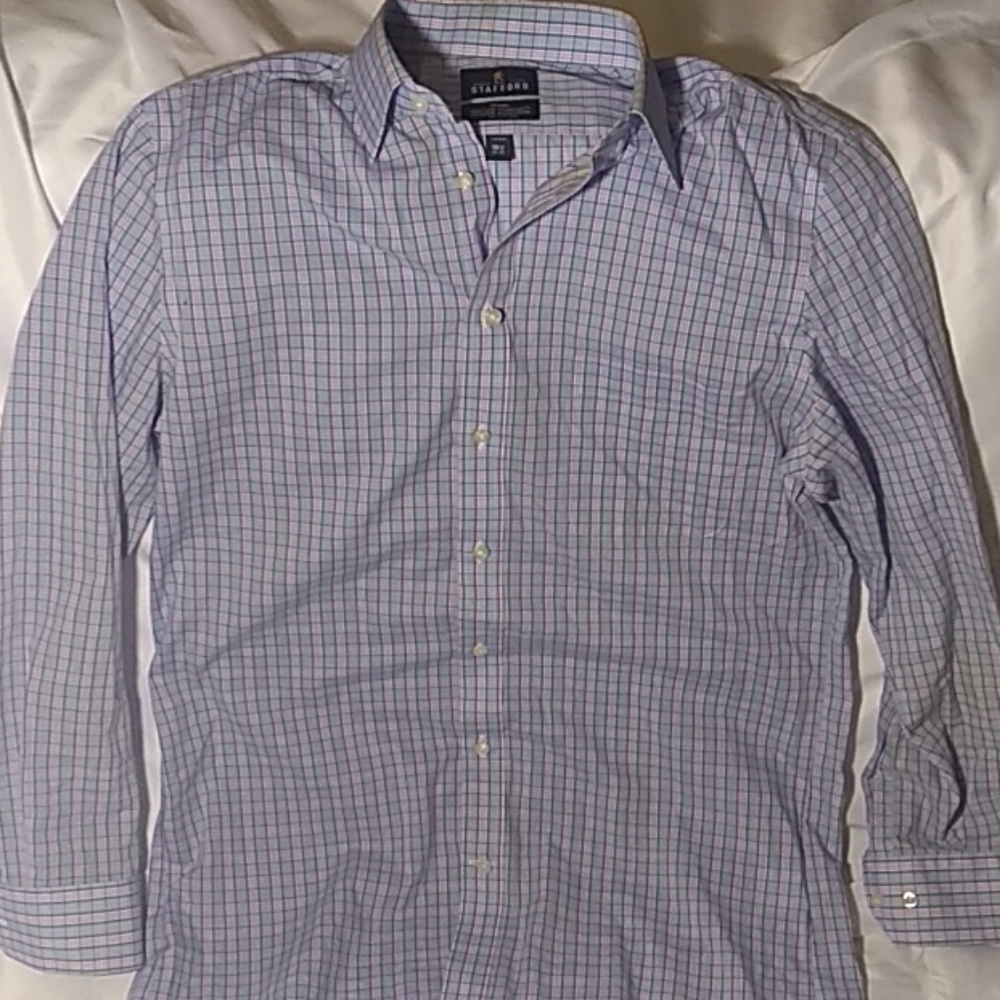 Clean cut button up.